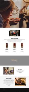 Nussbaumer Kaffee Website Screenshot